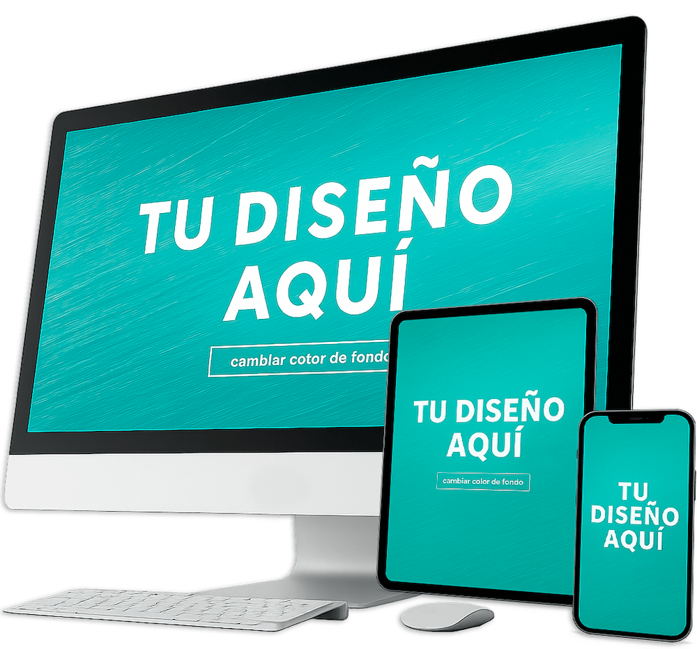 Página de aterrizaje profesional en múltiples dispositivos